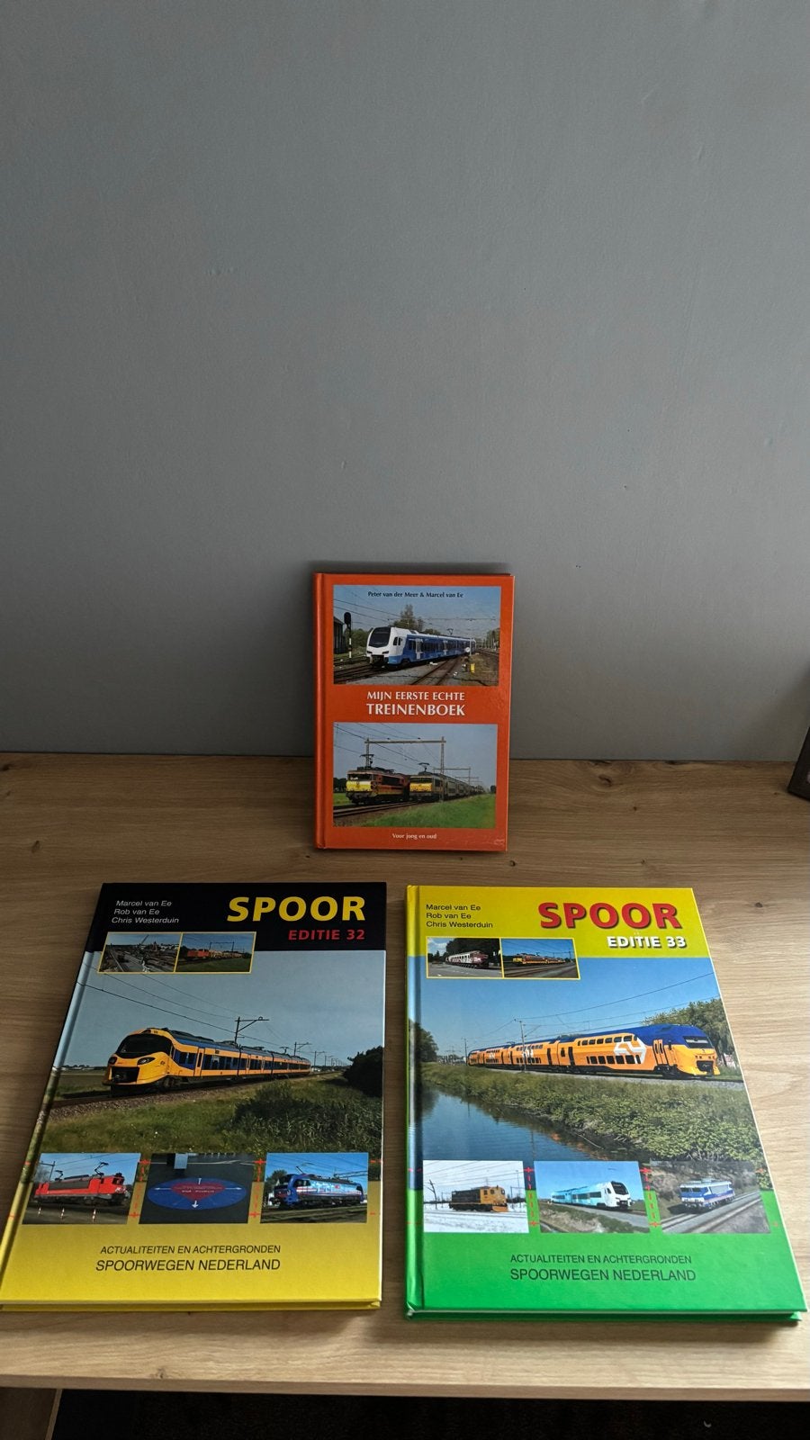 Spoor Editie 32 & 33 en Mijn Eerste Echte Treinenboek, Ophalen of Verzenden, Zo goed als nieuw, Trein