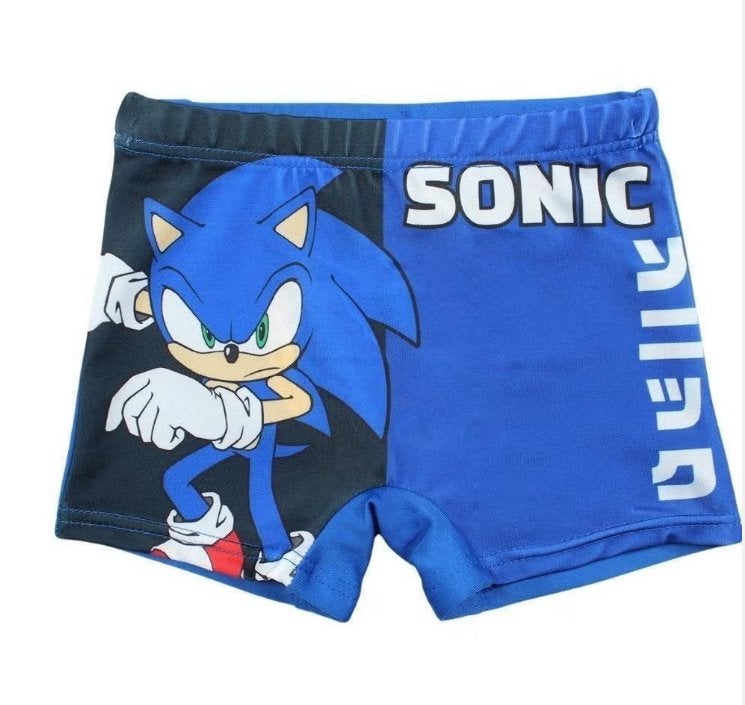 Sonic Zwembroek - Maat 98/104 - 110/116 - 122/128, Nieuw, Ophalen of Verzenden, Nvt, Sonic the Hedgehog
