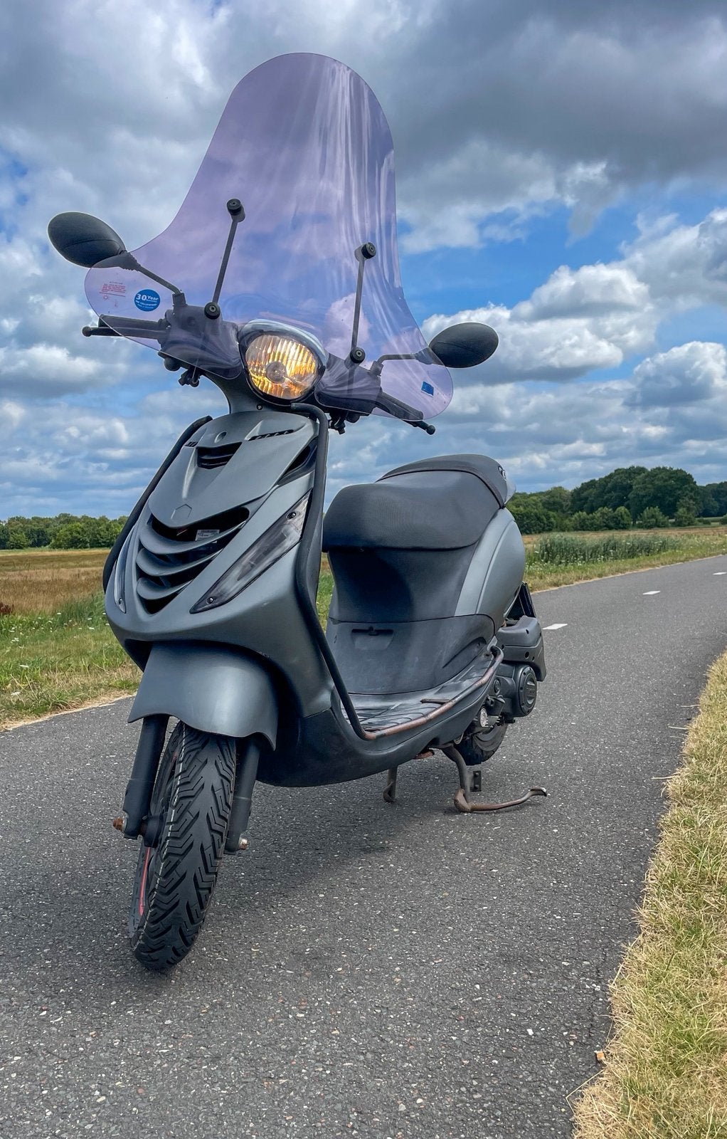 Piaggio Zip 4T 2021 | Blauw kenteken | 15000 km | Rijdt goed, Ophalen, Gebruikt, Zip, Benzine
