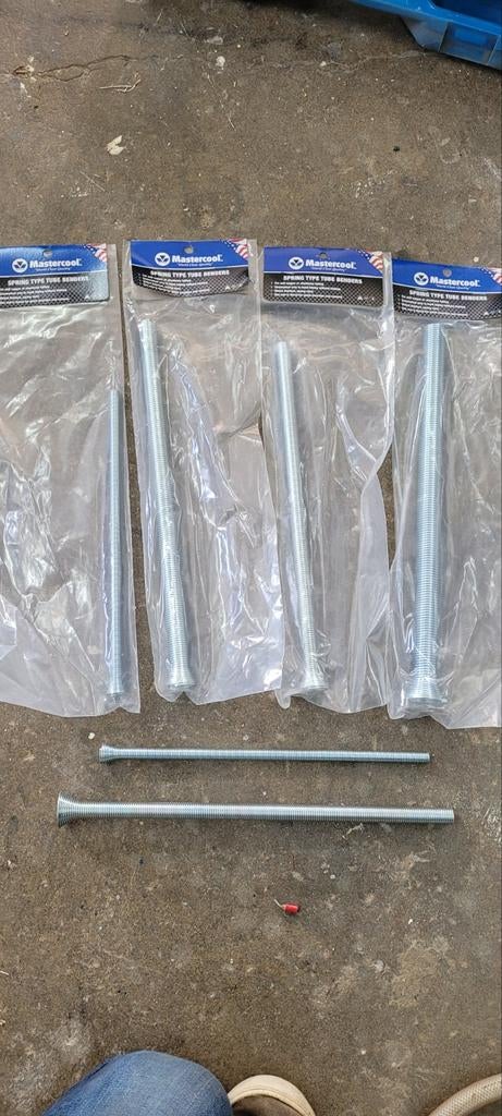 Mastercool Spring Type Tube Benders (diverse maten), Ophalen, Nieuw, 250 mm of meer, Overige typen
