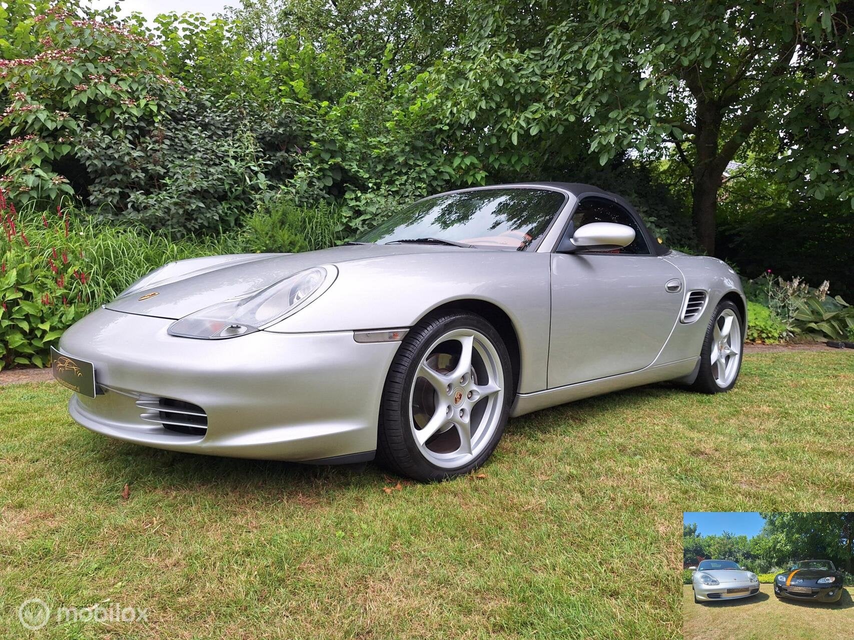 Porsche Boxster 986 vrijwel nieuwstaat! Perfect onderhouden., Auto's, Achterwielaandrijving, Leder, Automatische klimaatregeling