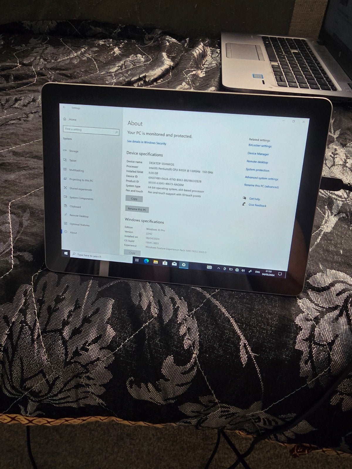 2 x microsoft pro 4 en Go, Computers en Software, Gebruikt, 12 inch, Ophalen of Verzenden, Microsoft Surface Pro