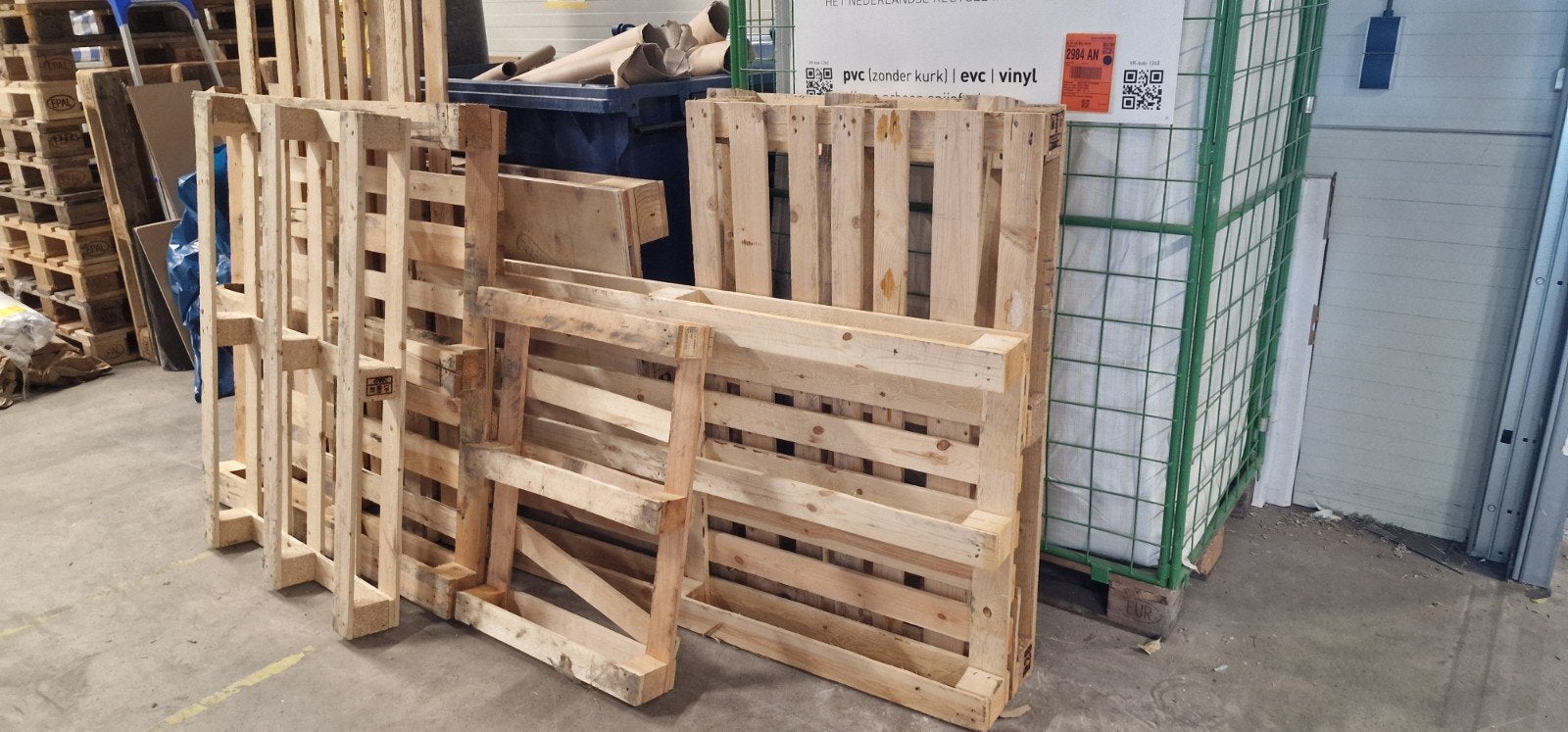 Diverse gebruikte pallets - Ridderkerk, Ophalen, Gebruikt, 50 mm of meer, Pallet