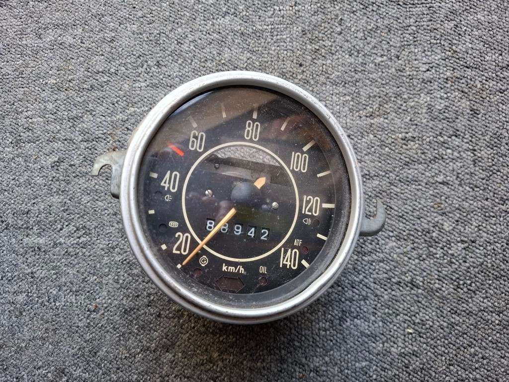 Vw volkswagen kever kilometerteller eind 60er, Ophalen of Verzenden, Gebruikt, Volkswagen