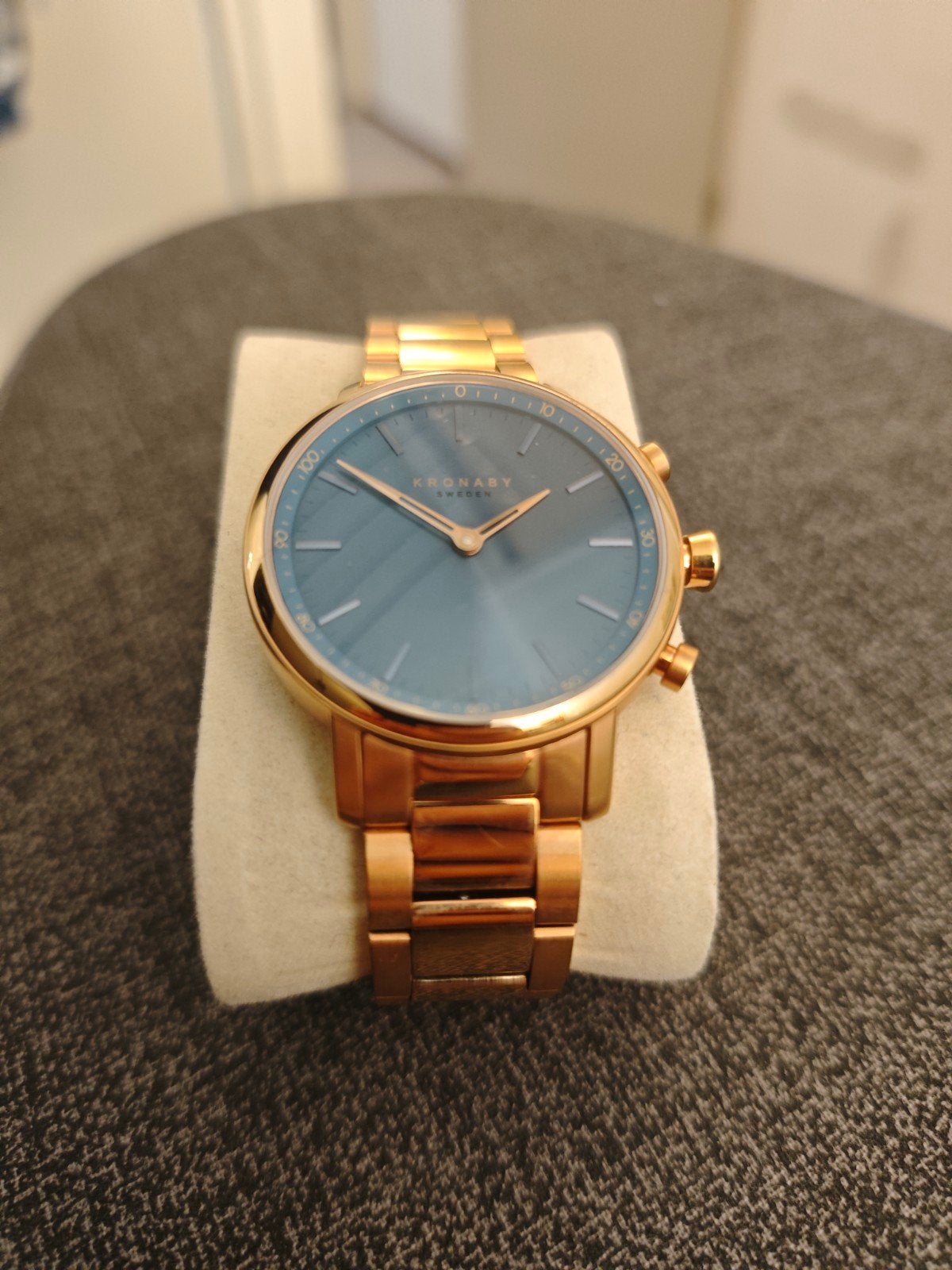 Kronaby Sweden Polshorloge - Zo goed als nieuw, Sieraden, Tassen en Uiterlijk, Overige merken, Overige materialen, Polshorloge