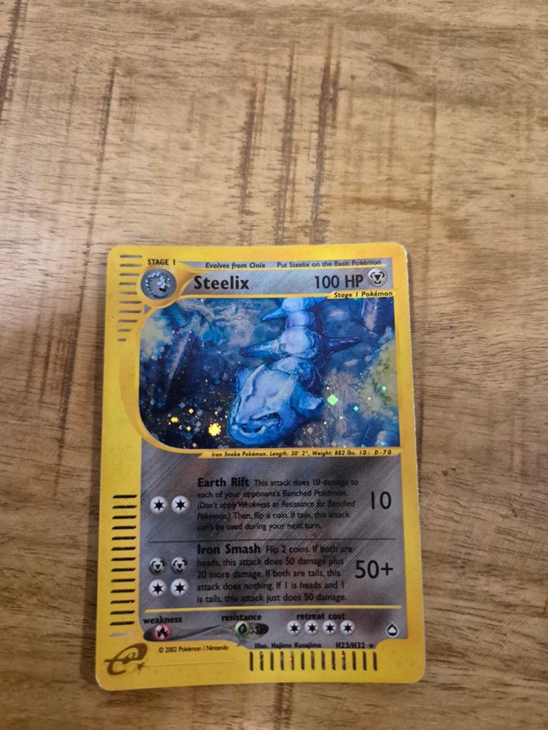 Steelix Holo, Ophalen