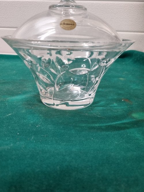 bonbon / snoepppot kristal cremona, Ophalen of Verzenden, 'T Olde Gre-j, Info@toldegrej.nl, Endepoelstraat 20f Didam