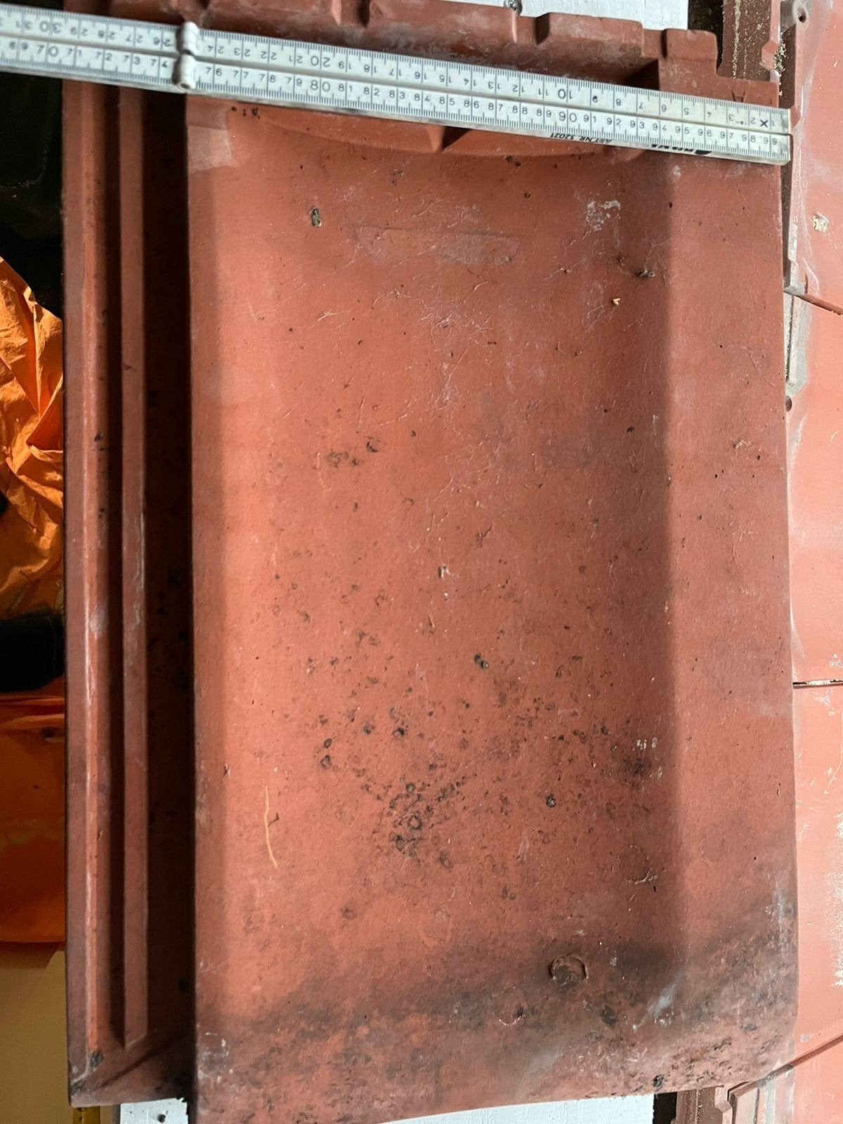 Dakpan Huguenot Pargny - Gebruikt, Doe-het-zelf en Verbouw, Dakpannen en Dakbedekking, Ophalen of Verzenden
