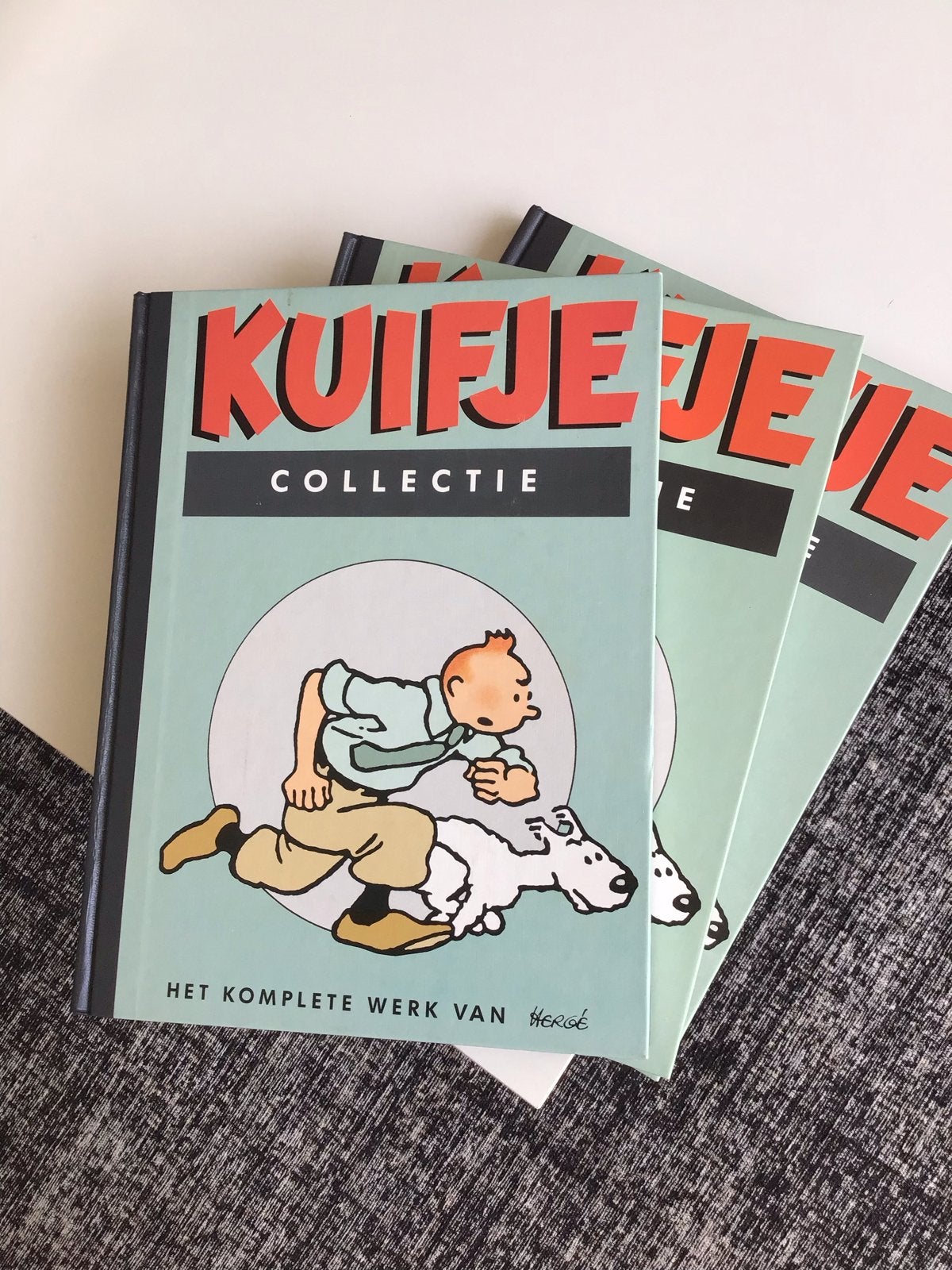 3 delen Kuifje Lekturama Collectie - Hergé, Boeken, Meerdere stripboeken, Ophalen of Verzenden, Gelezen