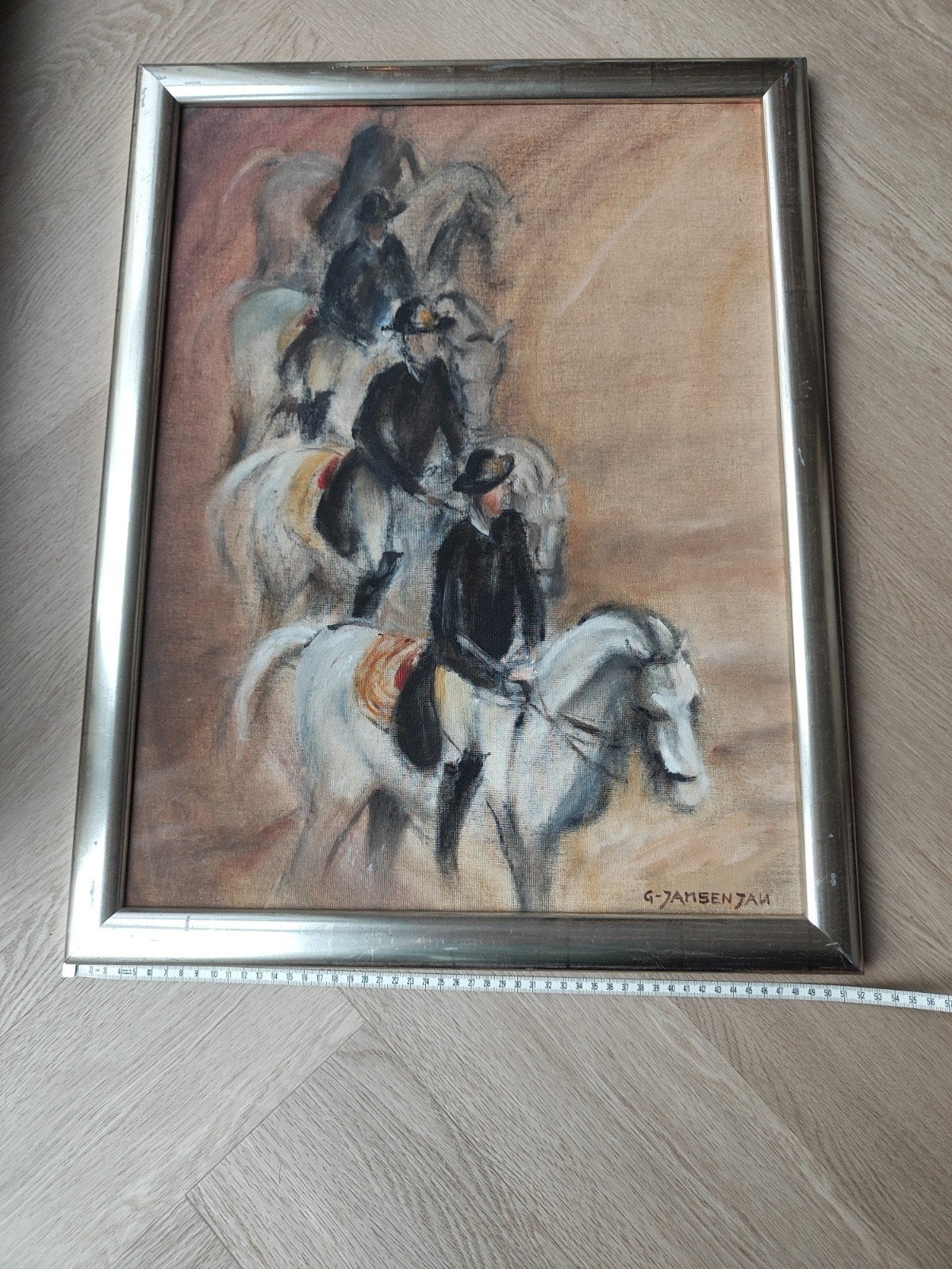 Schilderij van  Geert Jan Jansen, Abstract, Ophalen of Verzenden, Olieverf, Gesigneerd
