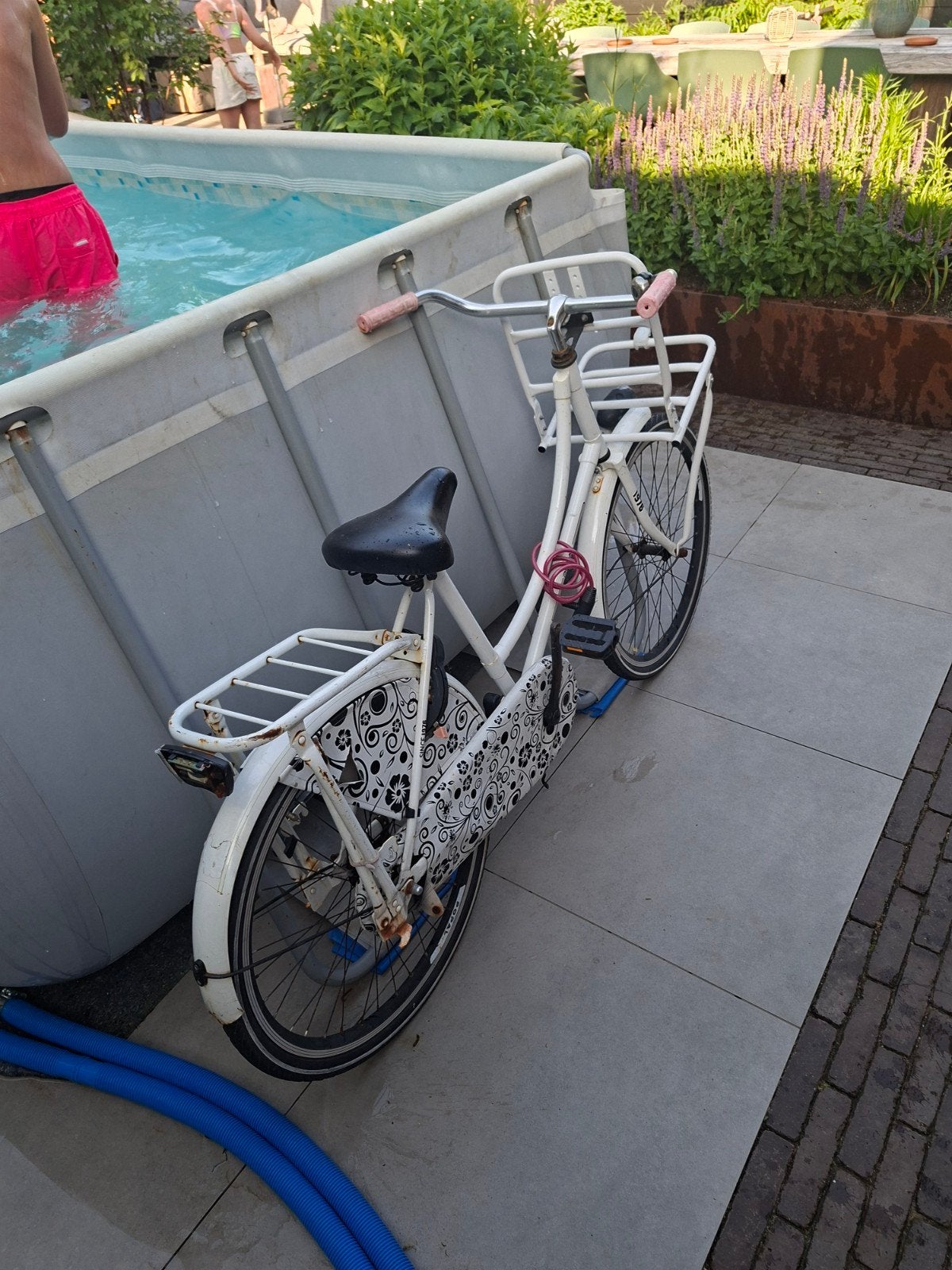 Leuke popal fiets, Fietsen en Brommers, Fietsen | Dames | Damesfietsen, Ophalen, Gebruikt