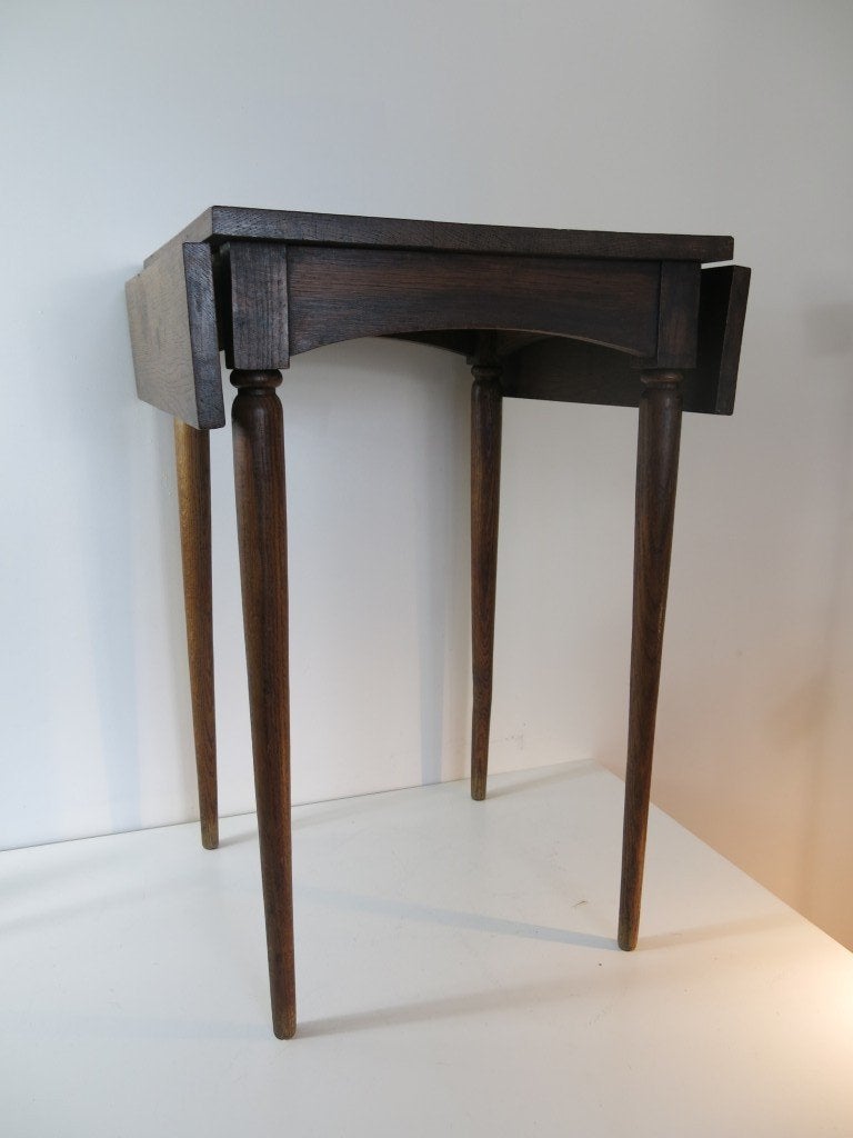 Prachtige Antieke Hangoortafel / Vintage Bijzettafel ca 1900, Antiek en Kunst, Ophalen