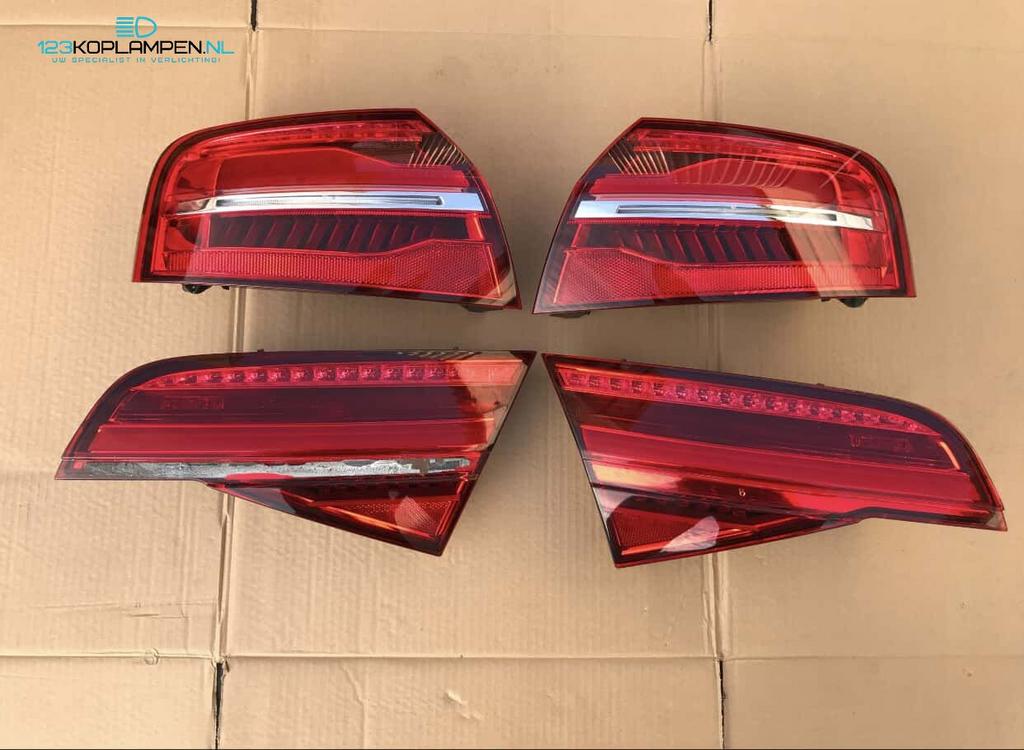 Audi A8 D4 facelift achterlichten achterlicht, Auto-onderdelen, Verlichting, Ophalen, Gebruikt, -, -