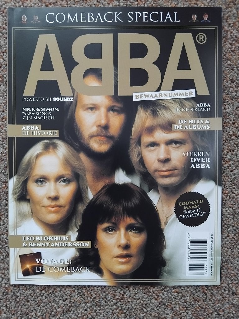 ABBA tijdschrift, Ophalen of Verzenden, Zo goed als nieuw, Boek, Tijdschrift of Artikel