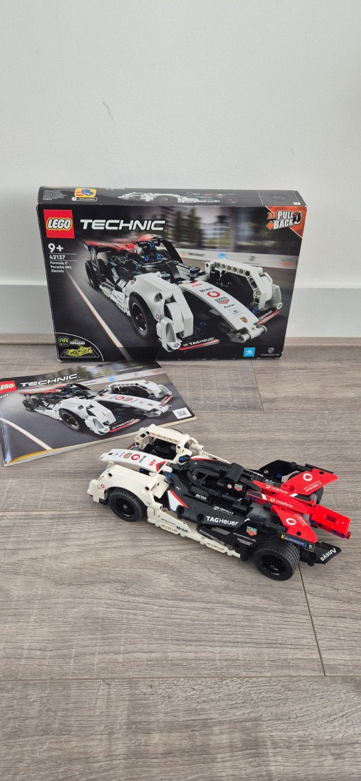 Lego Technic Formule E Porsche 99X, Ophalen of Verzenden, Zo goed als nieuw