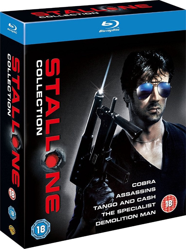 Sylvester Stallone Collection, Nieuw Geseald BRD., Engels, Nederlands, Film, Boxset