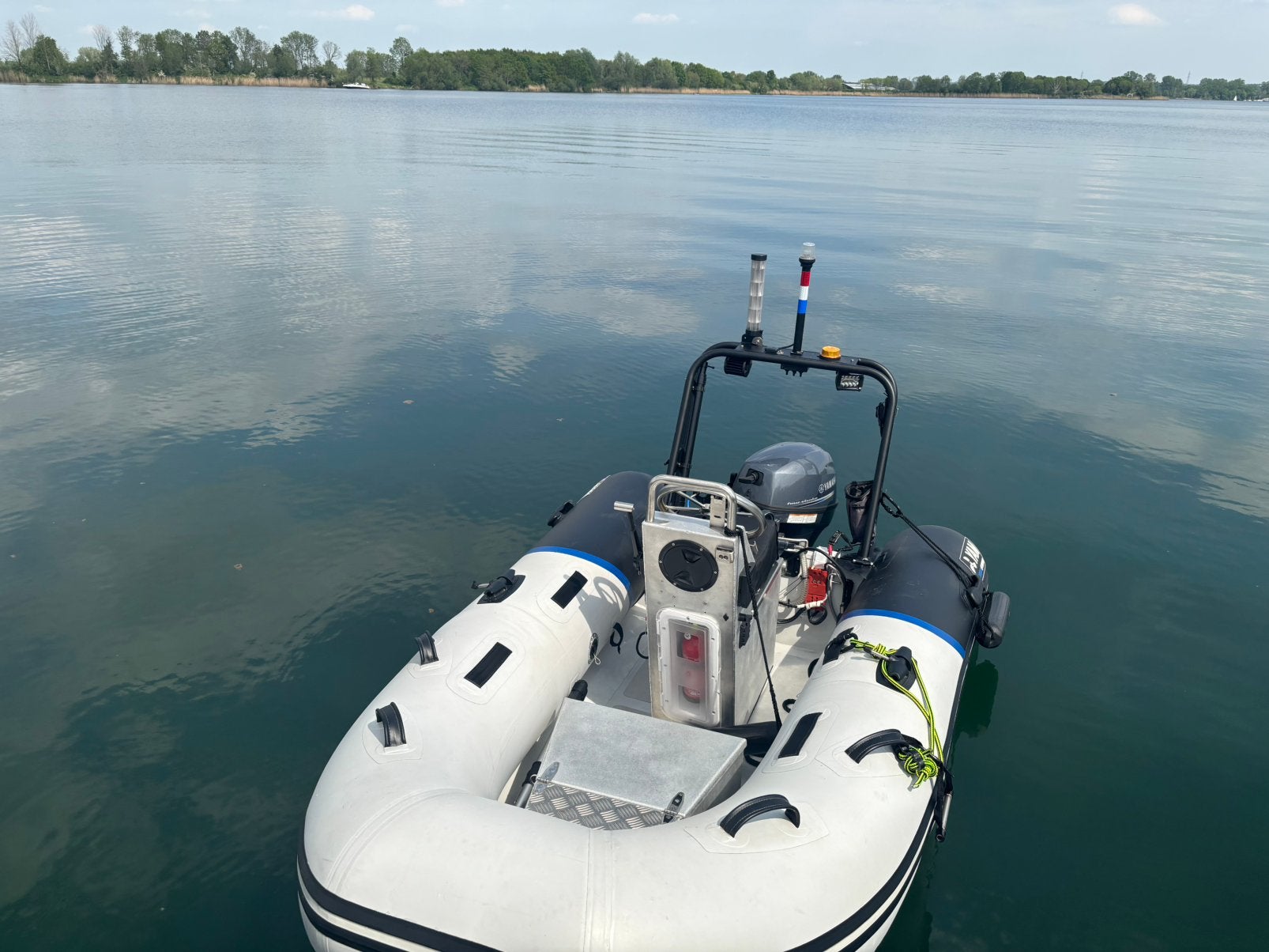 Rib boot YAM275 met console en 10pk Yamaha set bj 2021, Watersport en Boten, Ophalen, Zo goed als nieuw, Aluminium