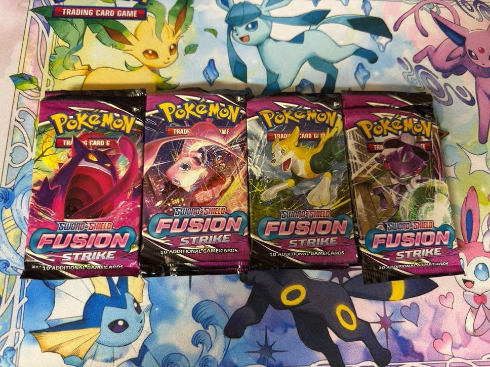 ART SET 5 x Pokémon Fusion Strike Booster Packs - Nieuw, Ophalen of Verzenden, Nieuw, Booster