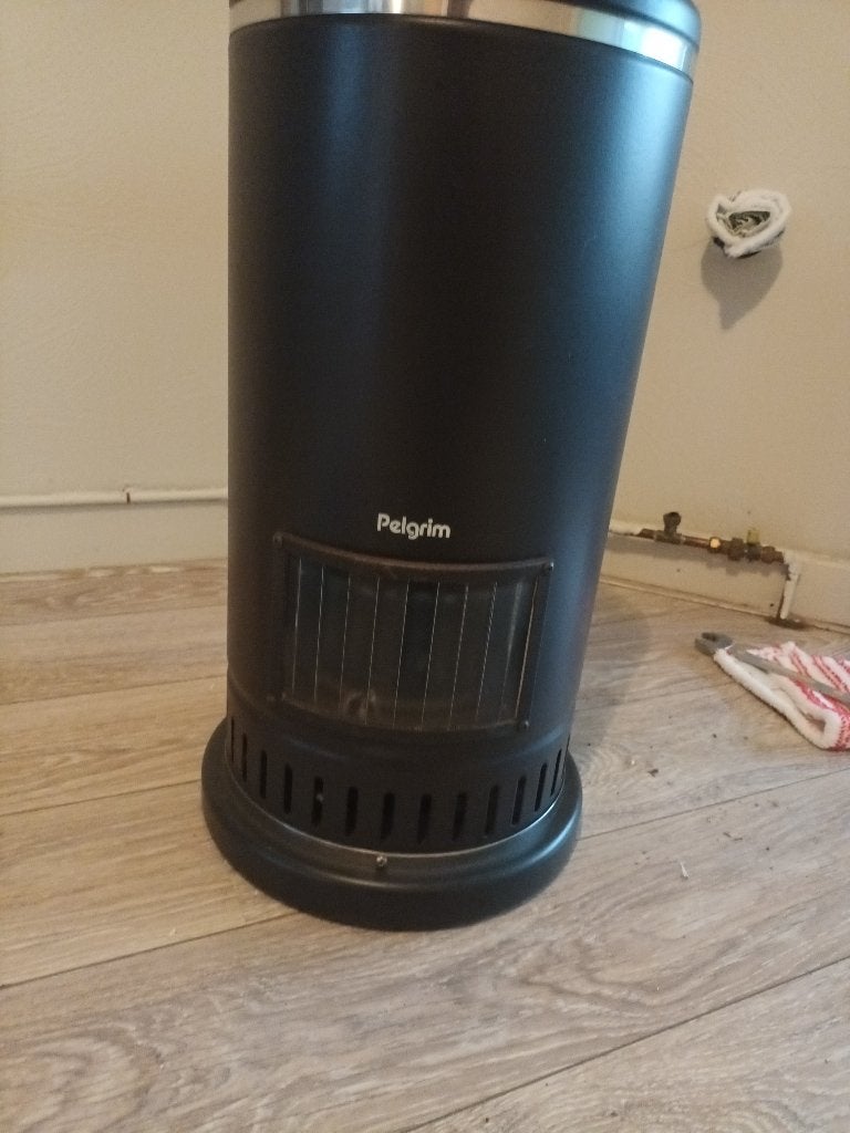 Pelgrim Gaskachel - Vrijstaand en Gebruikt, Huis en Inrichting, Ophalen, Gebruikt, Gas, Vrijstaand