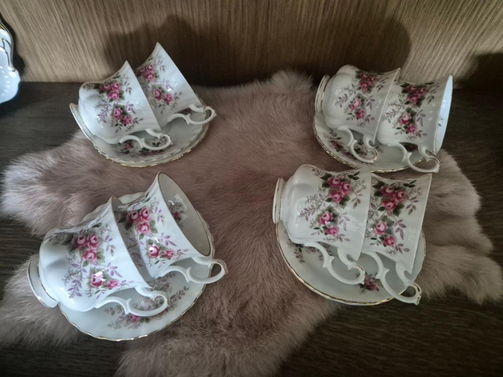 Porselein servies, Ophalen