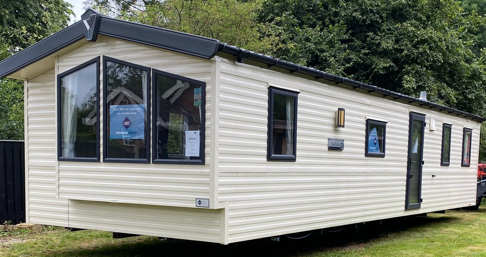 Willerby Eco Salsa stacaravan – topstaat, winterhard, 2 WC's, Caravans en Kamperen, Stacaravans, Tot en met 6