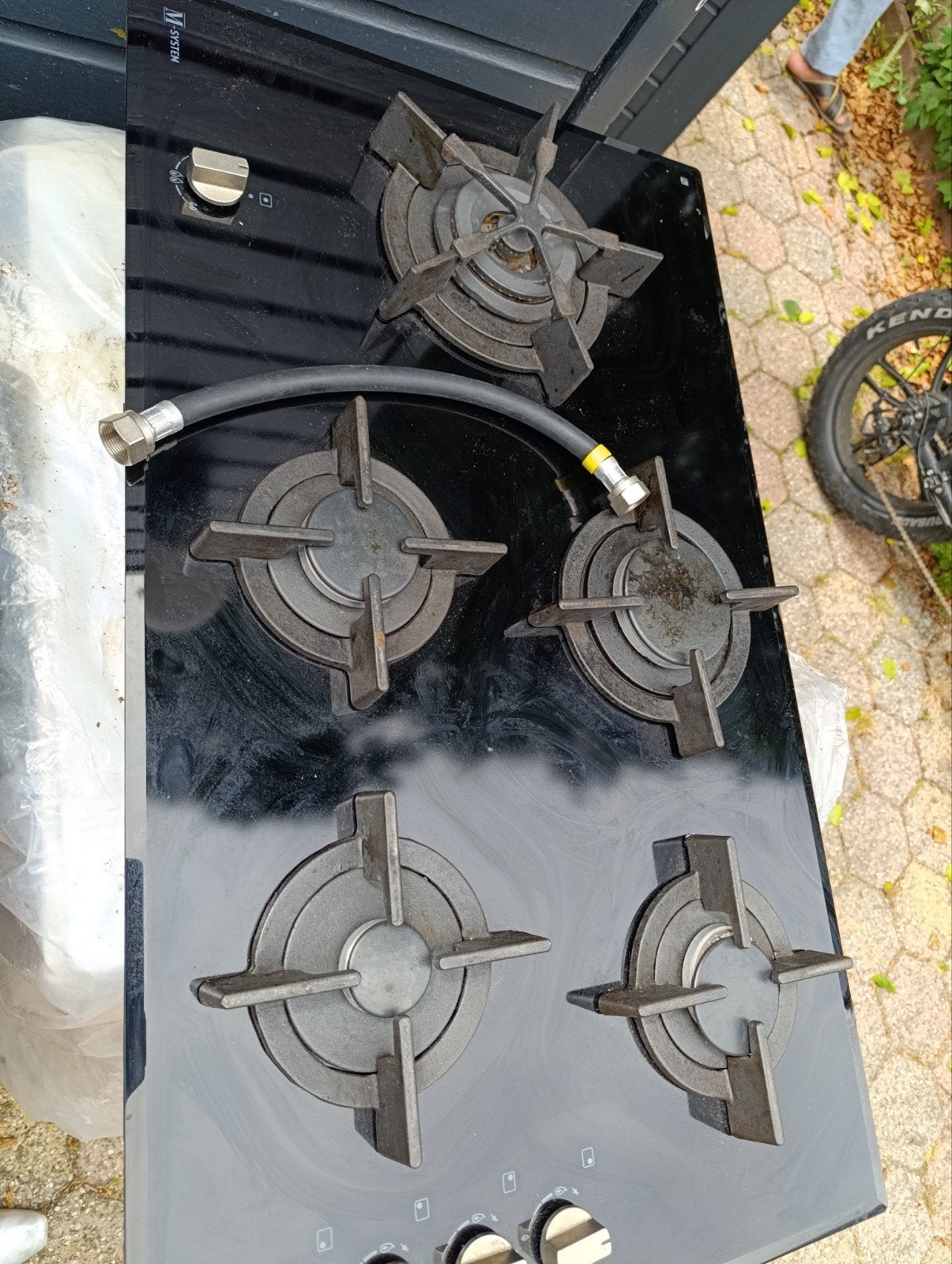 Kookplaat M- Systemen, Ophalen of Verzenden, Inbouw, Gas, 4 kookzones