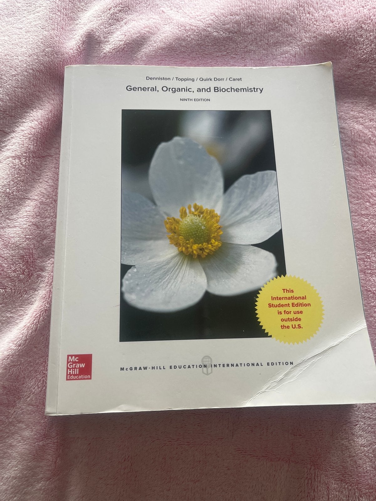 General, Organic, and Biochemistry - 9e editie, Ophalen of Verzenden, Beta, Gelezen, HBO