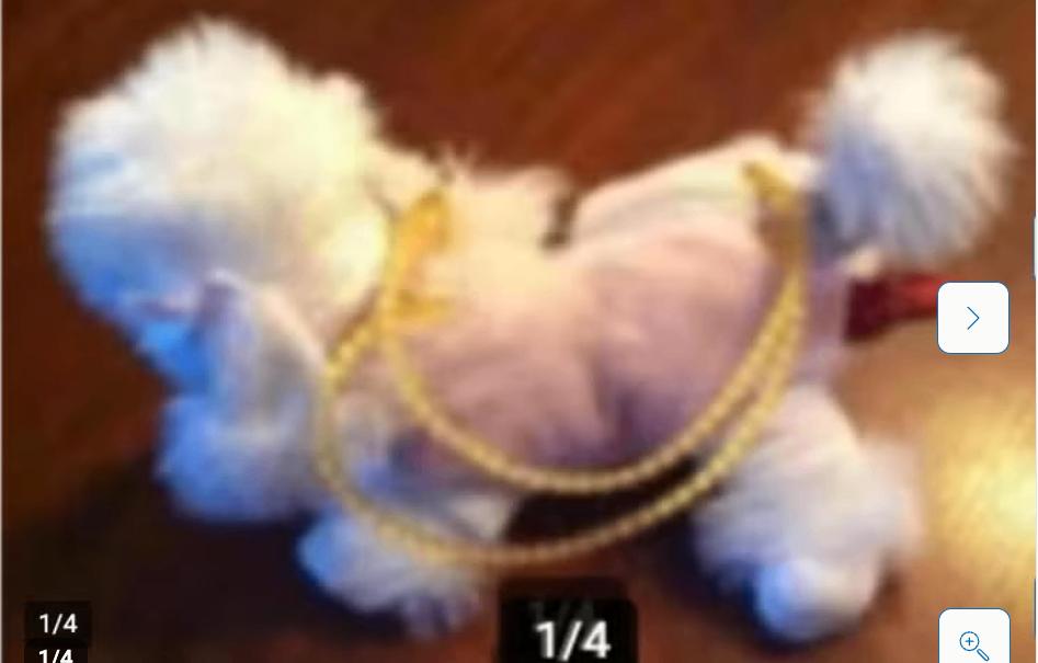 Meisjes tasje hondje L 25 cm., Kinderen en Baby's, Ophalen of Verzenden, Zo goed als nieuw, Hond, Middelgroot (20 tot 80 cm)
