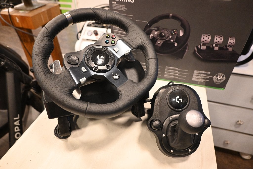 Logitech G920 Driving Force Racing Wheel + Shifter Xbox / PC, Xbox One, Logitech, Ophalen of Verzenden, Niet gespecificeerd