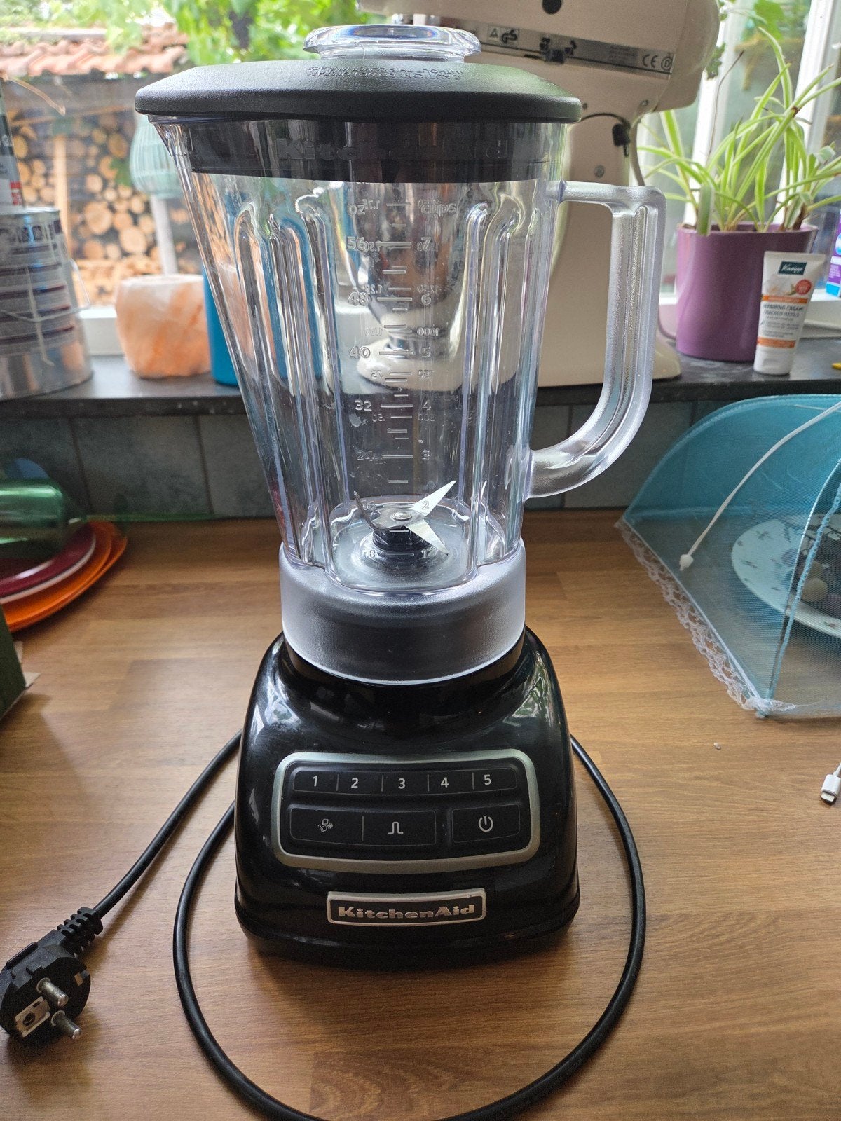 KitchenAid Blender 5KSBL5651 - Zwart, Zo goed als nieuw, Ophalen of Verzenden, Gebruikt, Blender