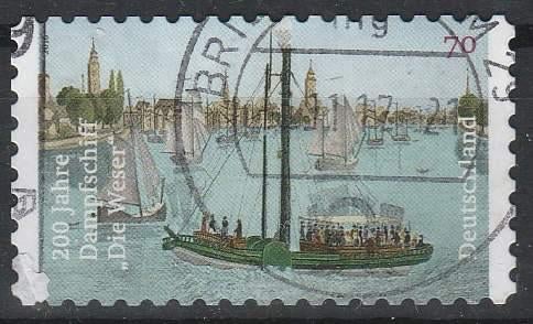 Duitsland 2017 - 01, Verzenden, 1990 tot heden, Gestempeld