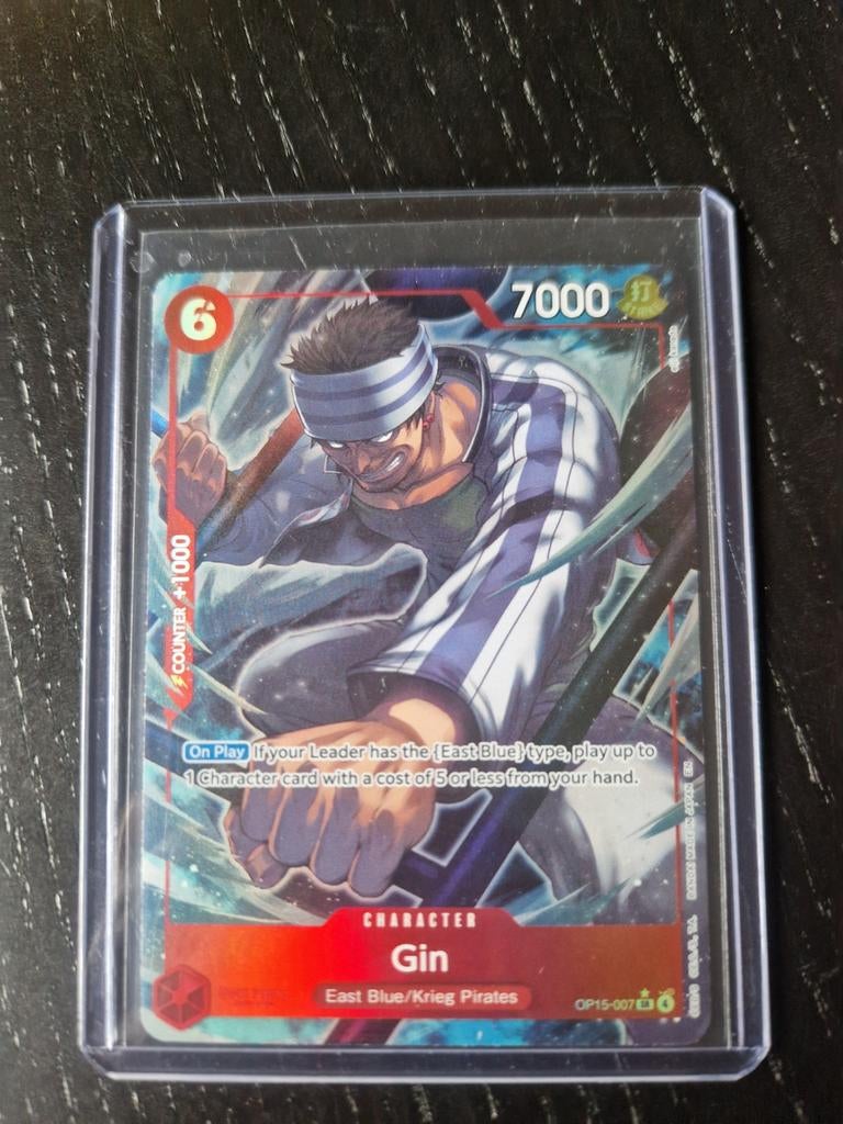 Gin OP15-007 SR - Adventure on Kami's Island, Ophalen of Verzenden, Nieuw, Losse kaart, Foil