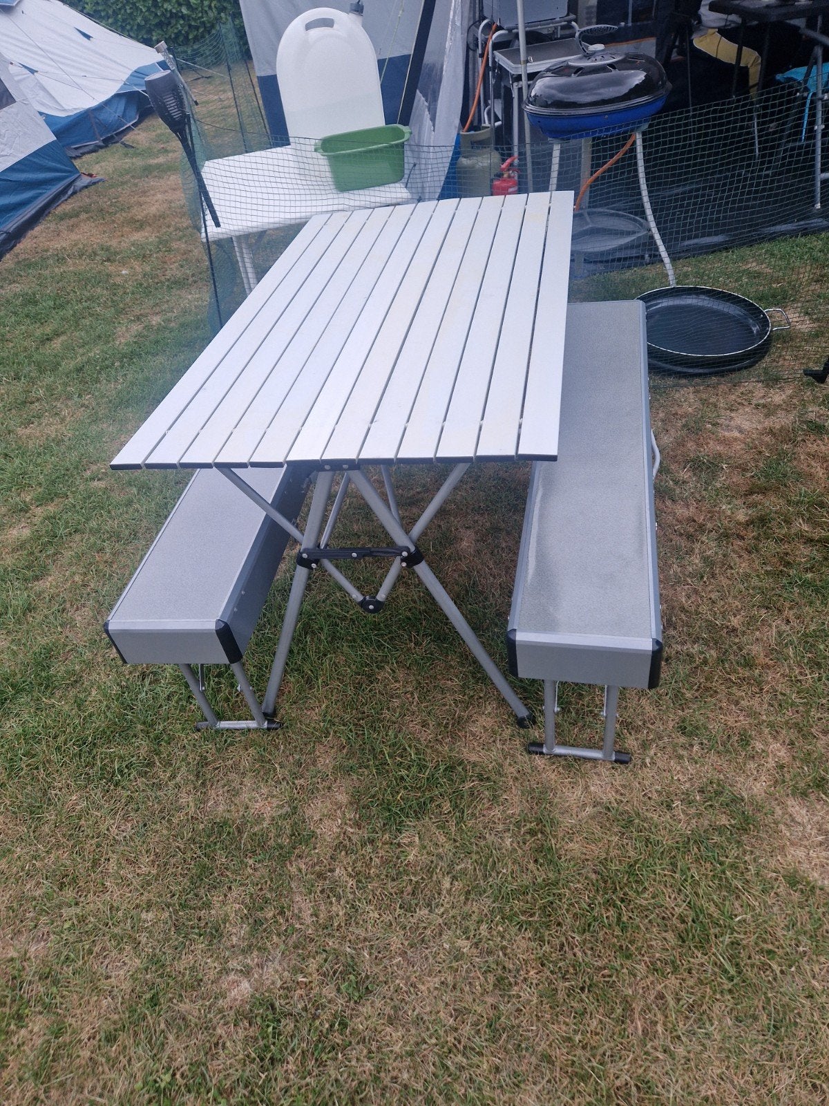 Kinder picknicktafel om te bouwen tot koffer met hoes, Tuin en Terras, Picknicktafels, Ophalen