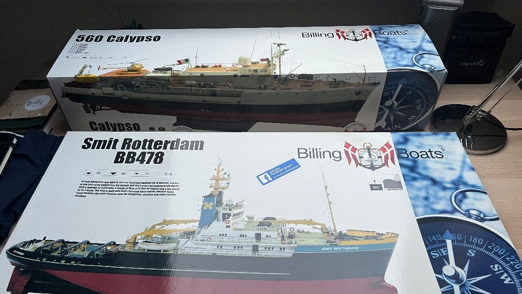 Billing boats Calyprso + Smit Rotterdam, Ophalen of Verzenden, Nieuw, Overige merken