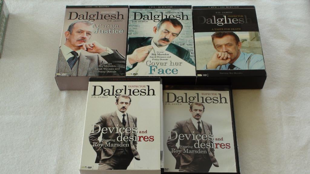 Inspector Dalgiesh boxen, Alle leeftijden, Boxset, Ophalen of Verzenden, Zo goed als nieuw