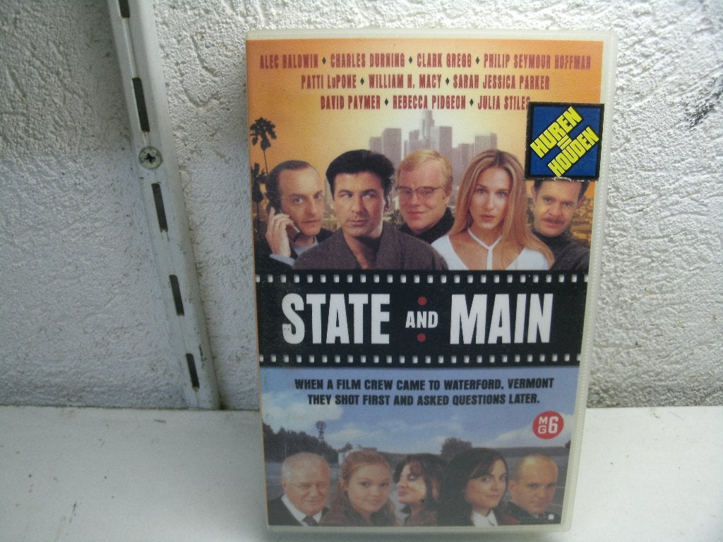 vhs 45b state and man, Alle leeftijden, Ophalen of Verzenden, Zo goed als nieuw, Actie en Avontuur