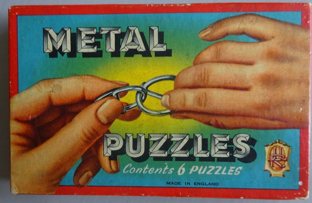 Vintage- Metal puzzles: Jl Randell England 1955, Ophalen of Verzenden