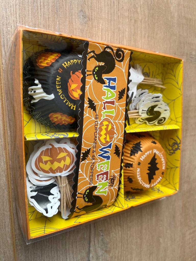 Muffin vormpjes halloween, Ophalen of Verzenden, Cupcakes, Bakvorm