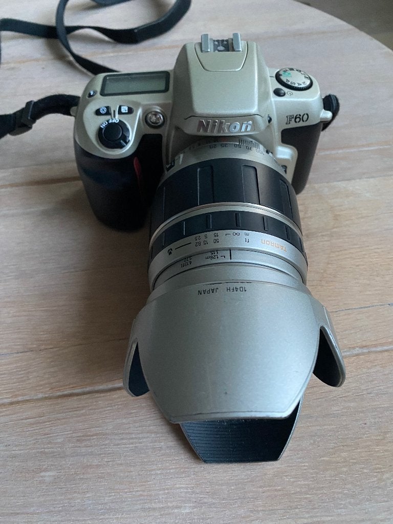 Nikon F60 met zoomlens 28-300 mm, Ophalen of Verzenden, Gebruikt, Spiegelreflex, Nikon