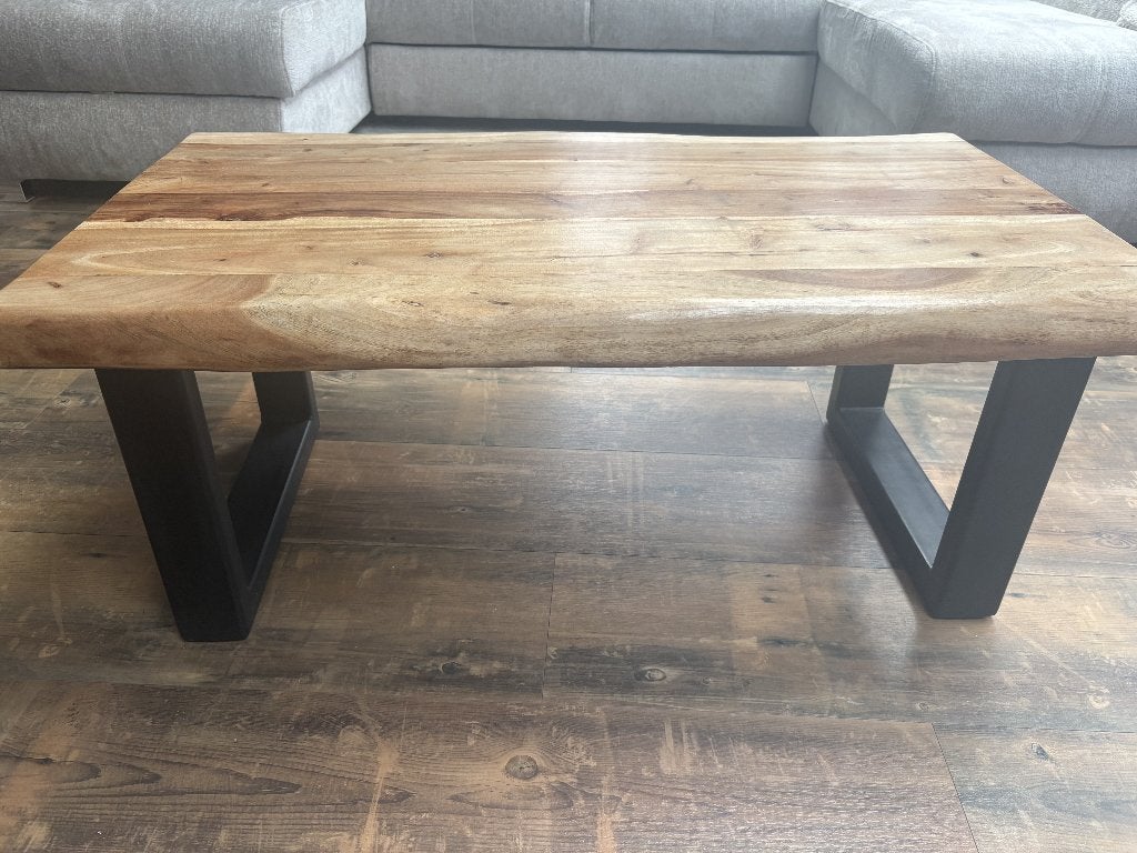 salontafel, Huis en Inrichting, Tafels | Salontafels, Ophalen, 100 tot 150 cm, 50 tot 100 cm, Zo goed als nieuw
