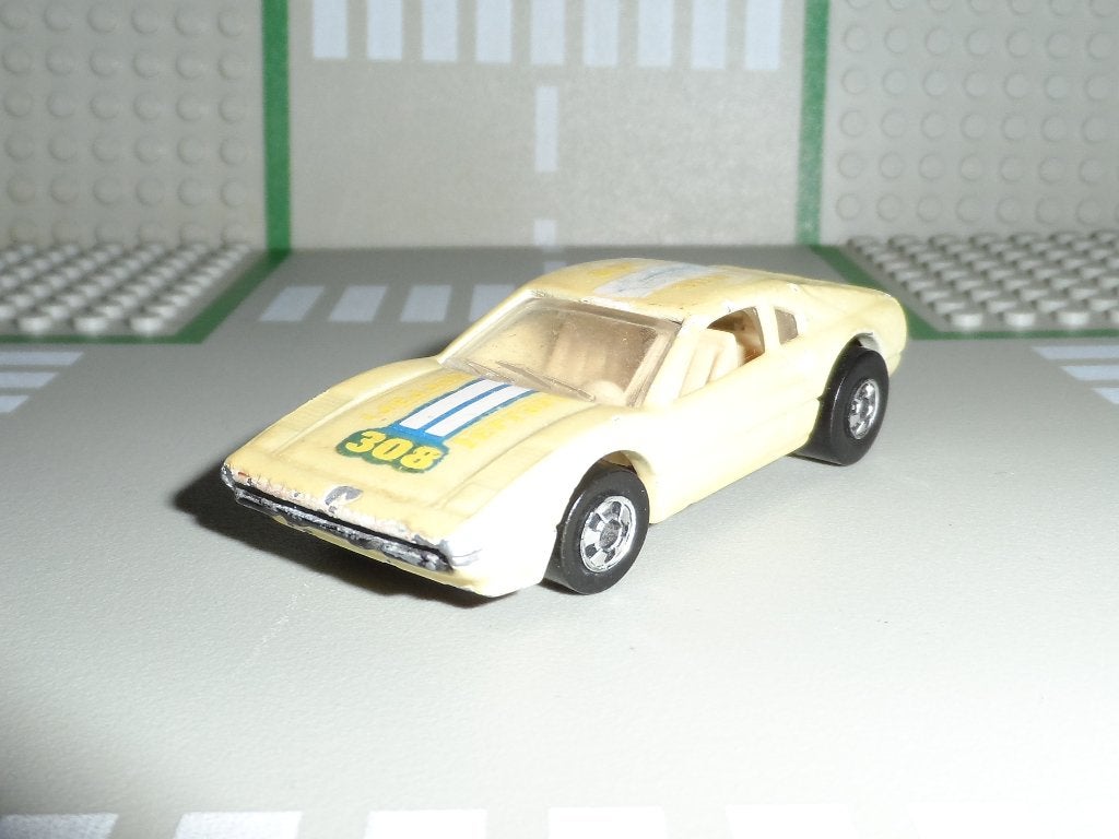 Hot Wheels - Ferrari 308 - Vintage 1:64, Ophalen of Verzenden, Gebruikt, Auto