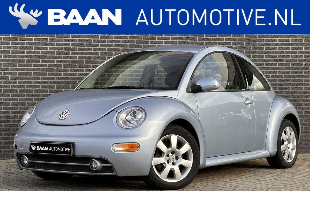Volkswagen New Beetle 1.8-5V Turbo Highline | Leder | Airco, Auto's, Volkswagen, Voorwielaandrijving, Gebruikt, Beetle (Kever)