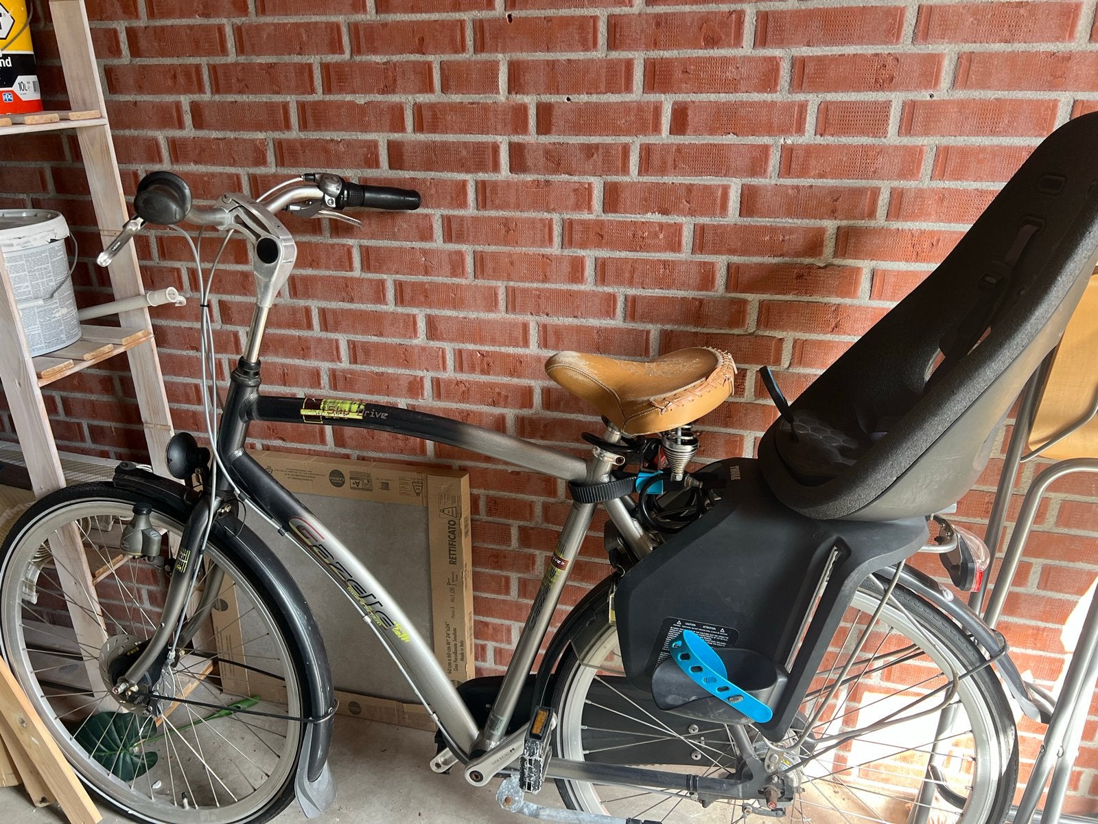 Gazelle fiets met kinderzitje - Ideaal voor ouders, Ophalen, Gebruikt, Gazelle, Versnellingen