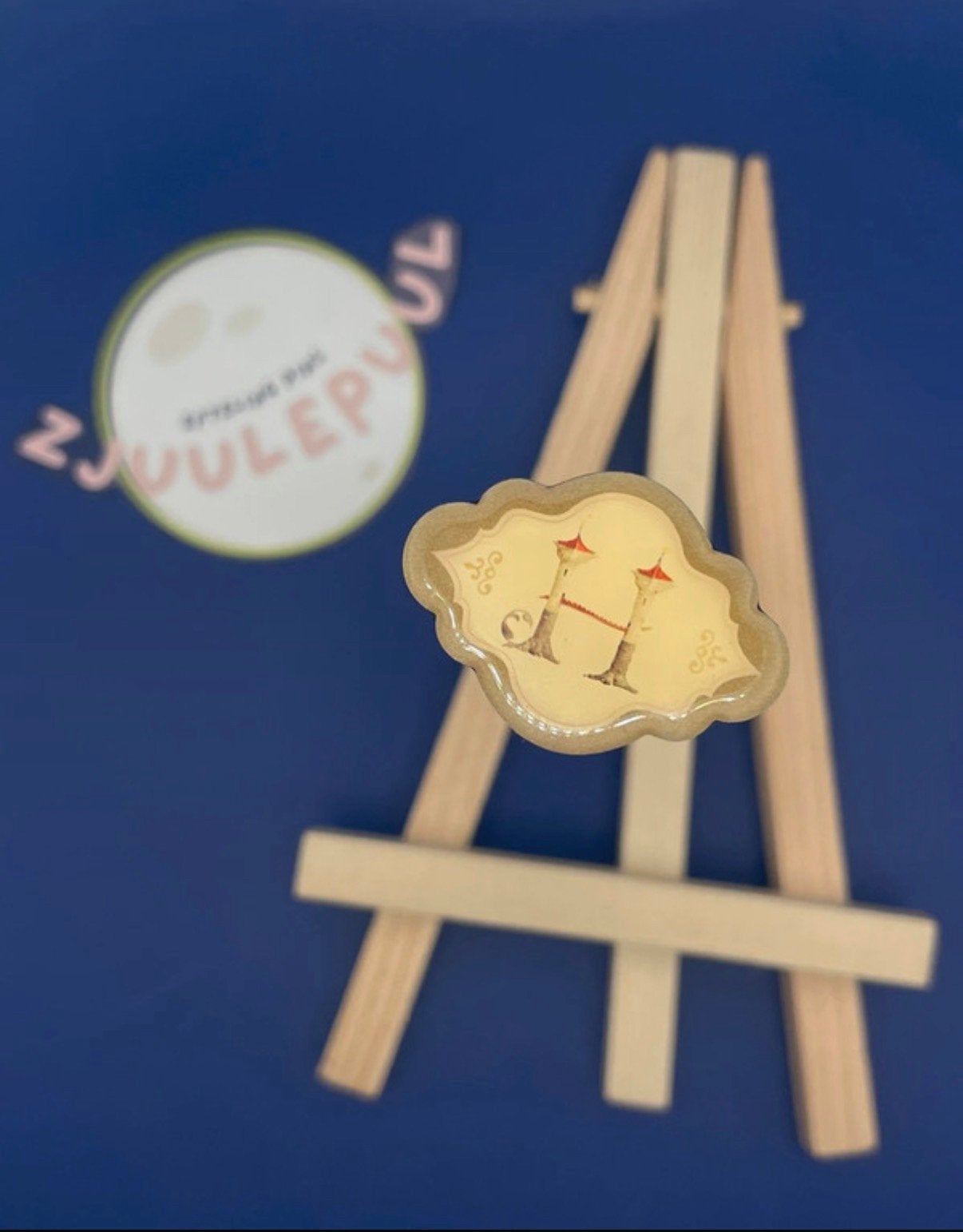 Efteling pin letter H alfabet - EPP259, Zo goed als nieuw, Efteling, Efteling, Button of Speldje