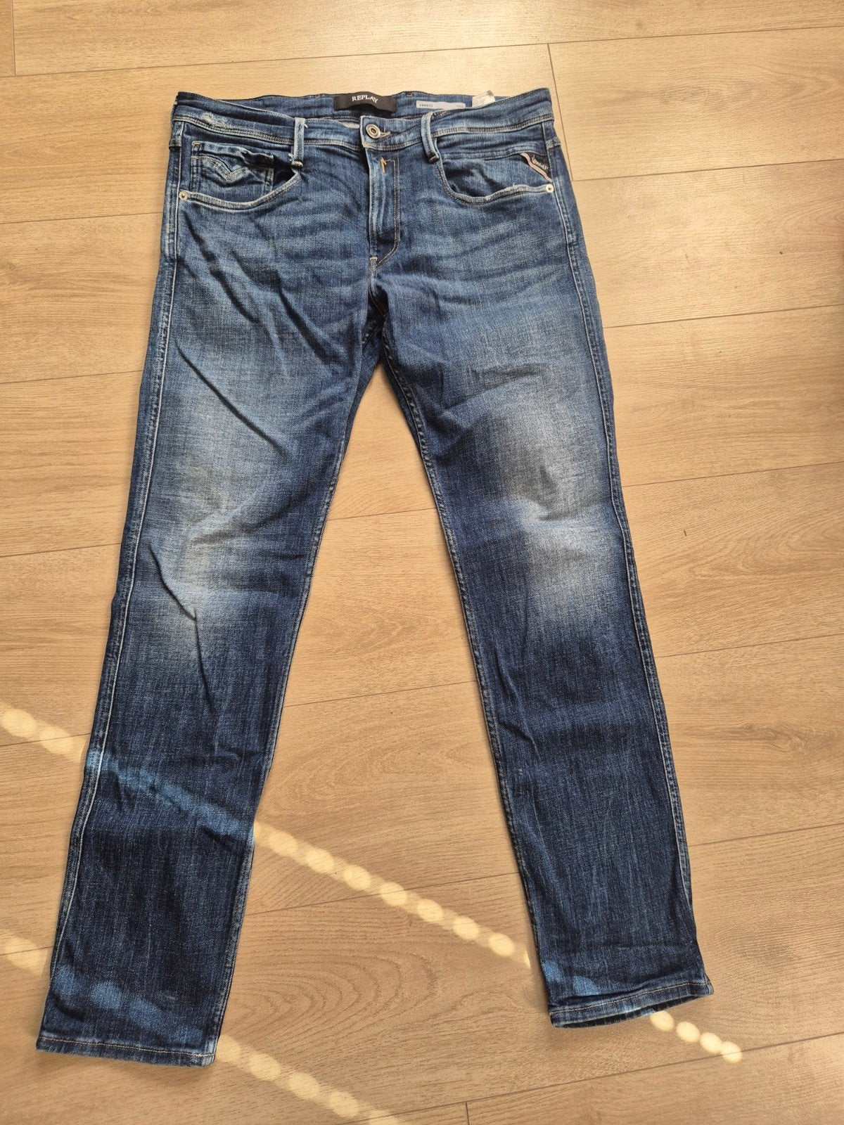 Replay Spijkerbroek, Kleding | Heren, Blauw, Ophalen of Verzenden, Zo goed als nieuw, W33 - W34 (confectie 48/50)