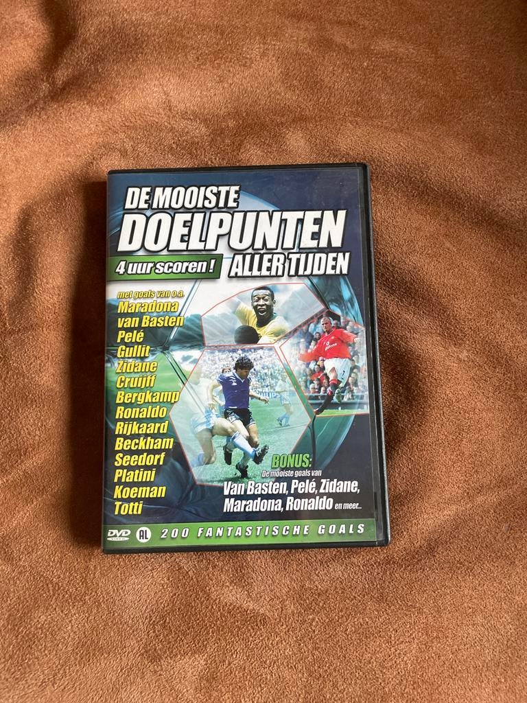 De Mooiste Doelpunten Aller Tijden - DVD Voetbal, Voetbal, Gebruikt, Alle leeftijden, Ophalen of Verzenden