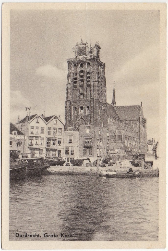 Dordrecht  Grote Kerk, Ophalen of Verzenden, 1980 tot heden, Gelopen, Zuid-Holland