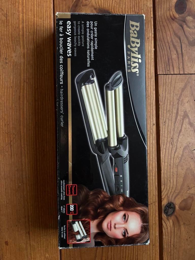 Babyliss easy waves krultang, Sieraden, Tassen en Uiterlijk, Uiterlijk | Haarverzorging, Ophalen of Verzenden, Zo goed als nieuw