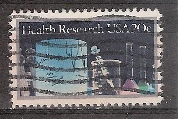 USA, Gezondheidsonderzoek, 1984., Postzegels en Munten, Ophalen of Verzenden, Gestempeld, Noord-Amerika