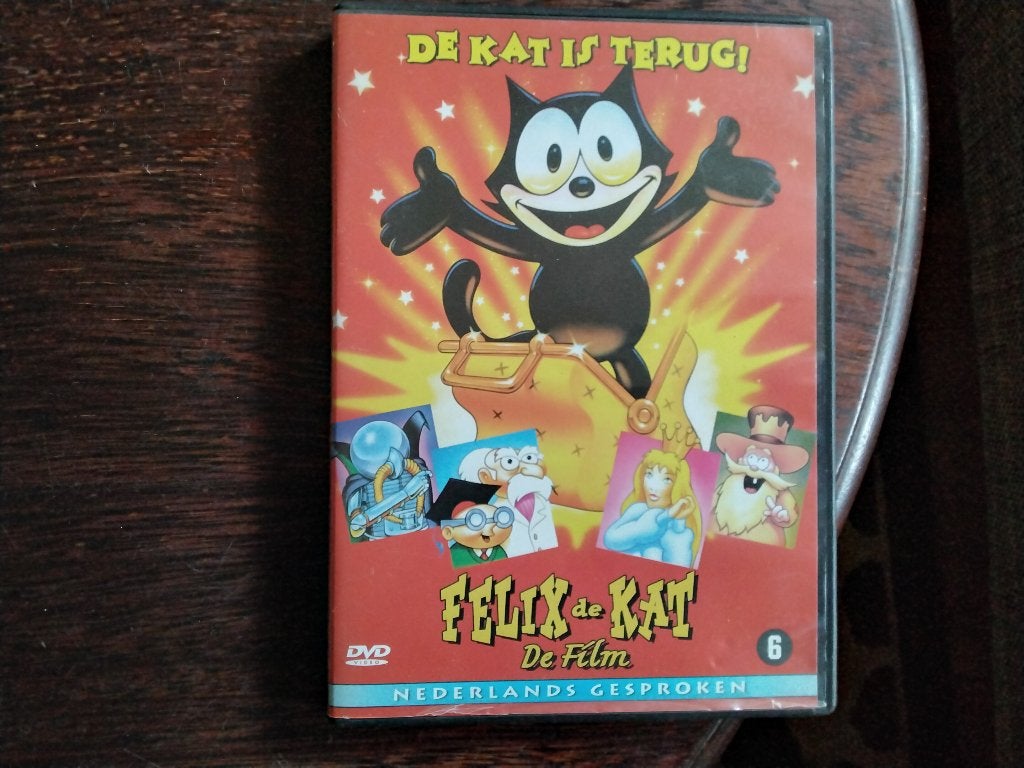Felix de kat de film, origineel, Avontuur, Alle leeftijden, Ophalen of Verzenden, Zo goed als nieuw